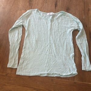 Vineyard vines, mint striped long sleeve top size XXS